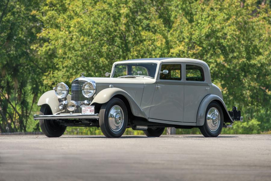  Bentley 3&frac12;-Litre Sports Saloon by Park Ward 1935 года  (фото 1 из 39)